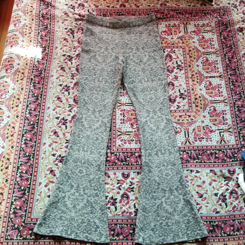Bell bottom style Free People pants.